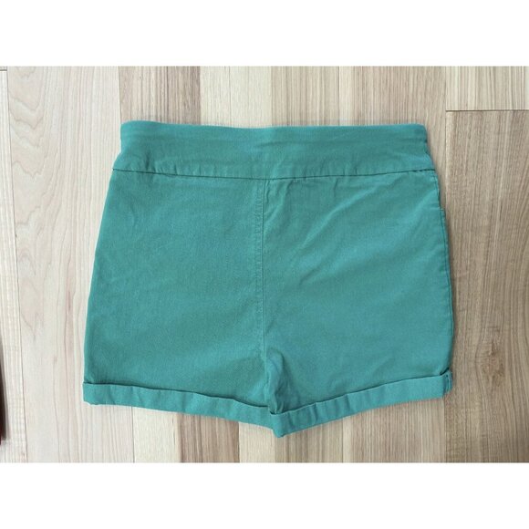 Counterparts Womens Green Pull-On Stretch Shorts S - Picture 3 of 3